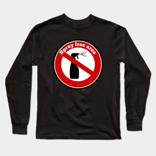 Spray free area Long Sleeve T-Shirt